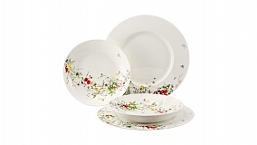 Набор тарелок Rosenthal Дикие цветы 4 шт, суповые 2 шт, обеденные 2 шт