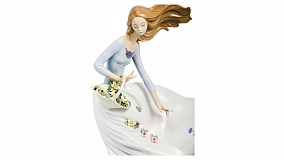 Фигурка Lladro Лепестки на ветру 20x28 см, фарфор