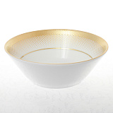Набор салатников Falkenporzellan Rio white gold 14см