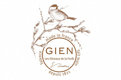 Блюдо квадратное Gien Лесные птицы 22х22 см, фаянс