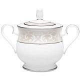 Сахарница Noritake "Монтвейл, платиновый кант" 300мл