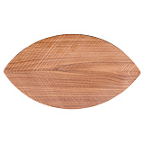 Поднос сервировочный Legnoart Leaf 44,5х25 см, орех