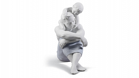 Фигурка Lladro Я люблю тебя, папа 19х28 см, фарфор