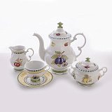 Кофейный сервиз Фрукты 2703