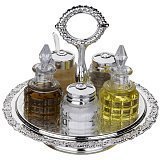 Набор для приправ и масла Queen Anne 16,5см (5пр)