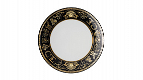 Тарелка закусочная Rosenthal Versace Virtus Gala 21 см, черная