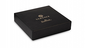 Мелочница Rosenthal Versace Virtus Gala 12 см, черная