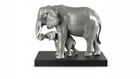 Фигурка Lladro Показывая путь 36х29 см, фарфор