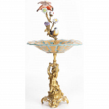 Чаша с птицами 31х31х56см