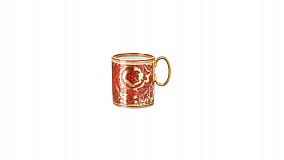 Кружка Rosenthal Versace Медуза Диадема красная 300мл