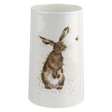 Ваза Royal Worcester "Забавная фауна.Заяц и пчела" 17см
